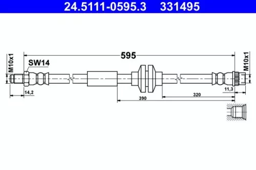 Remslang ATE 24.5111-0595.3)