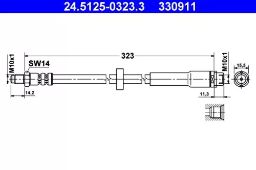 Remslang ATE 24.5125-0323.3)