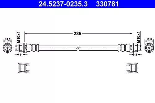 Remslang ATE 24.5237-0235.3)