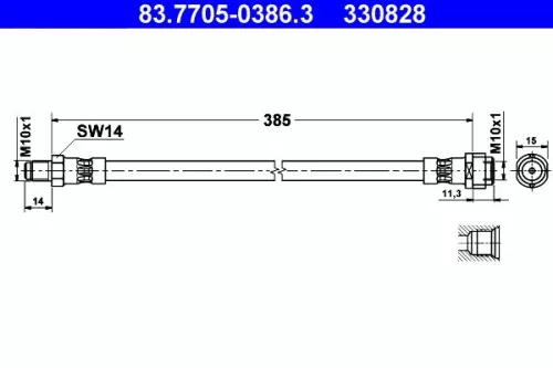Remslang ATE 83.7705-0386.3)