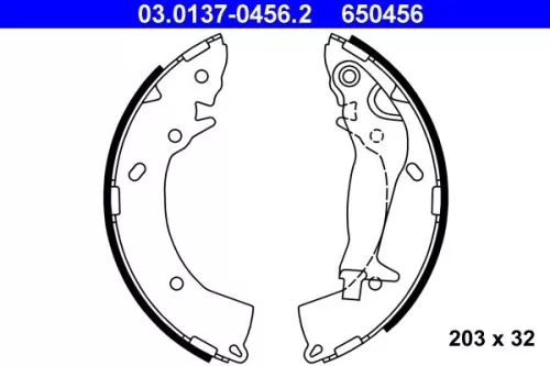 Remblokkenset ATE 03.0137-0456.2)