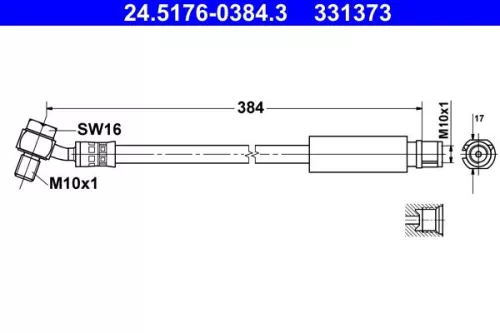 Remslang ATE 24.5176-0384.3)