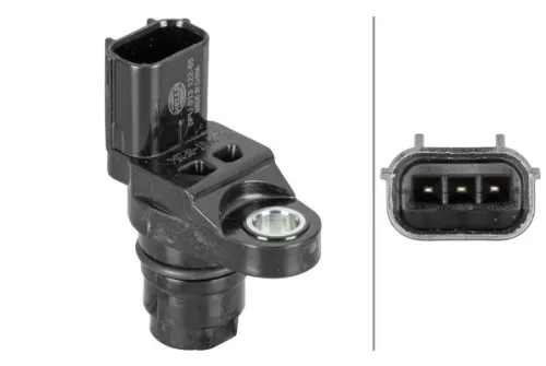 Sensor, nokkenaspositie HELLA 6PU 013 122-551)