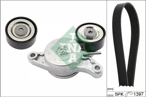 V-geribbelde riemset Schaeffler INA 529 0180 10)