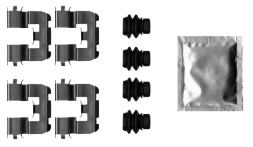 Accessoirekit, schijfremblokken TEXTAR 82542800)