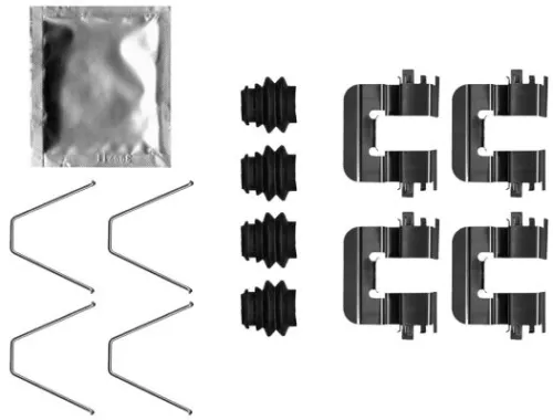 Accessoirekit, schijfremblokken TEXTAR 82551600)