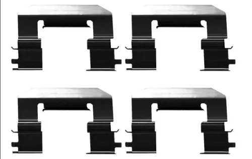 Accessoirekit, schijfremblokken TEXTAR 82542500)
