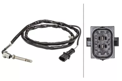 Sensor, uitlaatgastemperatuur HELLA 6PT 358 181-081)