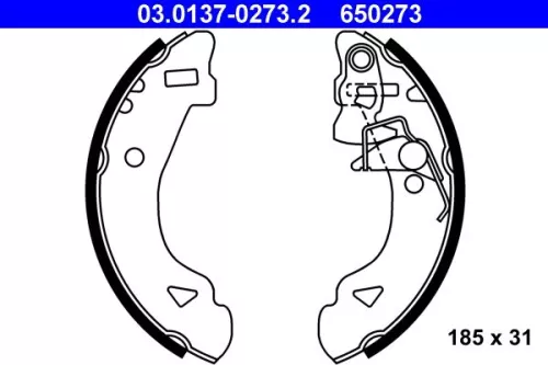 Remblokkenset ATE 03.0137-0273.2)