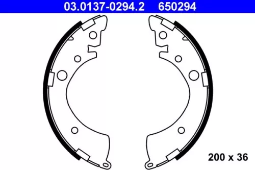 Remblokkenset ATE 03.0137-0294.2)