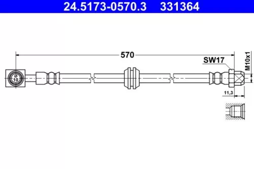 Remslang ATE 24.5173-0570.3)