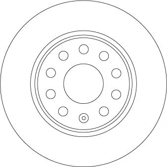 Brake Disc TRW DF6952)