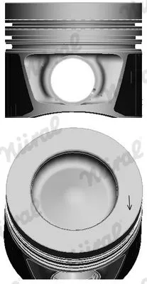 Piston NÜRAL 87-432300-10)