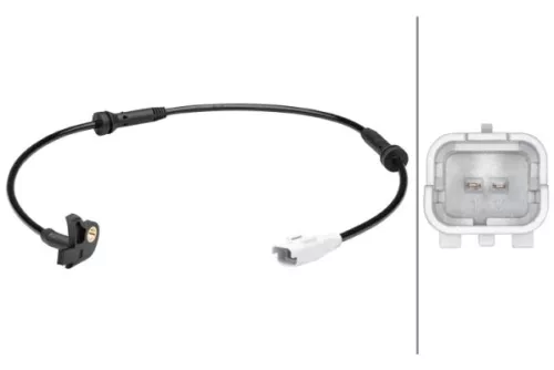 Sensor, wielsnelheid HELLA 6PU 012 679-181)
