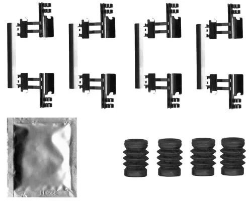 Accessoirekit, schijfremblokken TEXTAR 82542000)