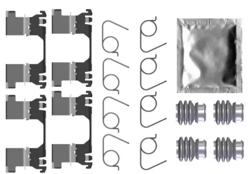Accessoirekit, schijfremblokken TEXTAR 82552600)