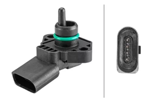 Sensor, druk in het inlaatspruitstuk HELLA 6PP 358 152-151)