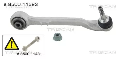 Draagarm/achterwielophanging TRISCAN 8500 11593)