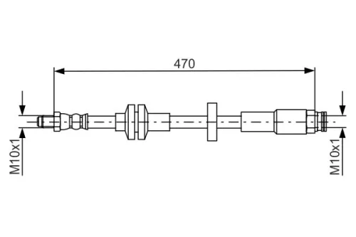 Remslang BOSCH 1 987 481 672)