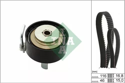 Timing Belt Kit Schaeffler INA 530 0763 10)