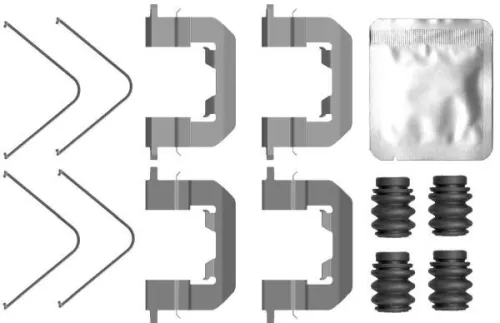 Accessoirekit, schijfremblokken TEXTAR 82556600)