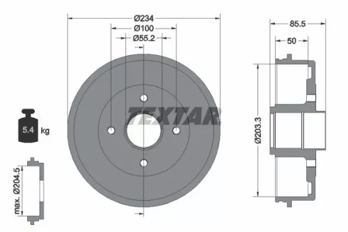 Remtrommel TEXTAR 94019600)
