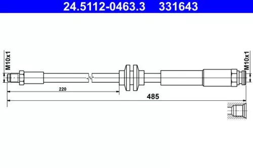 Remslang ATE 24.5112-0463.3)