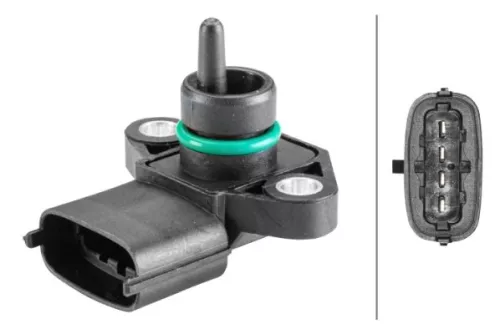 Sensor, turbodruk HELLA 6PP 358 152-211)