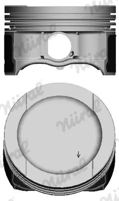 Zuiger NÜRAL 87-148307-00)