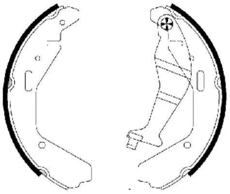 Brake Shoe Set TEXTAR 91065200)