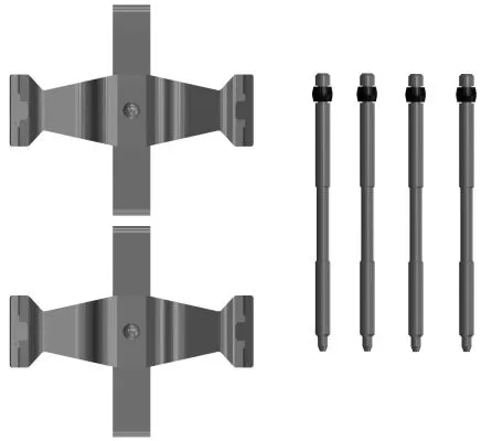 Accessoirekit, schijfremblokken TEXTAR 82555400)