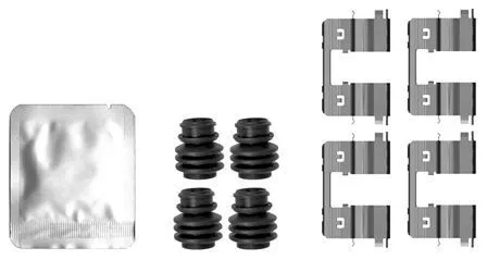 Accessoirekit, schijfremblokken TEXTAR 82558400)