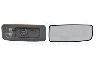 Mirror Glass, exterior mirror VAN WEZEL 3083834)