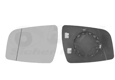 Spiegelglas, buitenspiegel VAN WEZEL 3796837)