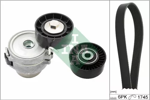 V-ribbed Belt Set Schaeffler INA 529 0518 10)