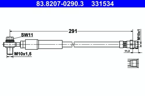 Remslang ATE 83.8207-0290.3)