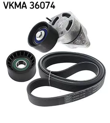 V-geribbelde riemset SKF VKMA 36074)