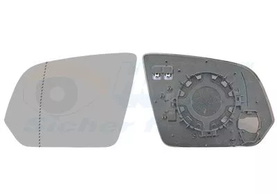 Spiegelglas, buitenspiegel VAN WEZEL 3082837)