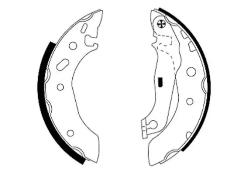Remblokkenset TEXTAR 91048800)