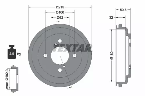 Remtrommel TEXTAR 94049200)