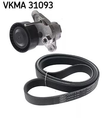 V-geribbelde riemset SKF VKMA 31093)