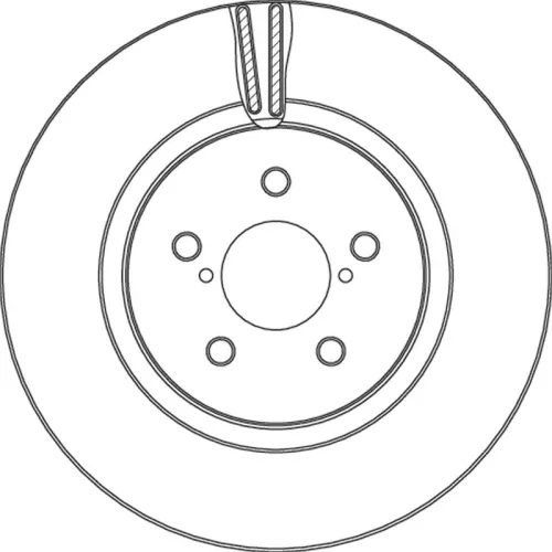 Remschijf TRW DF6851)