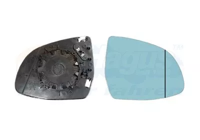 Spiegelglas, buitenspiegel VAN WEZEL 0690838)
