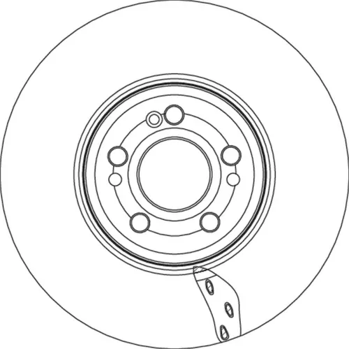 Remschijf TRW DF6942S)