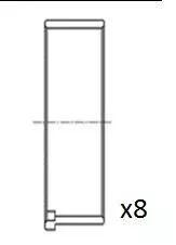 Drijfstanglager FAI AutoParts BB2085-STD)