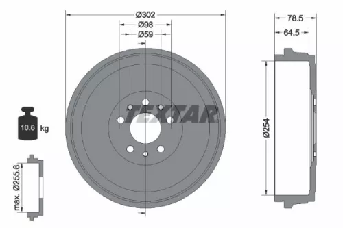 Remtrommel TEXTAR 94045400)