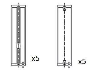 Krukaslager FAI AutoParts BM1031-STD)