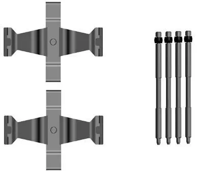Accessoirekit, schijfremblokken TEXTAR 82562500)
