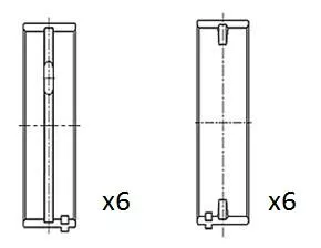 Krukaslager FAI AutoParts BM1062-STD)