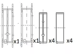 Krukaslager FAI AutoParts BM1068-STD)